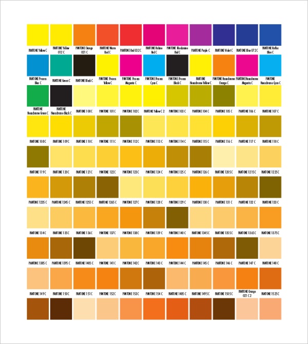 pms color chart download