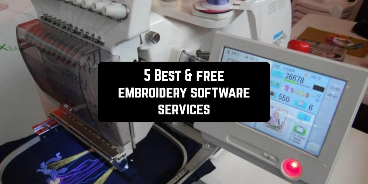 best free embroidery digitizing software